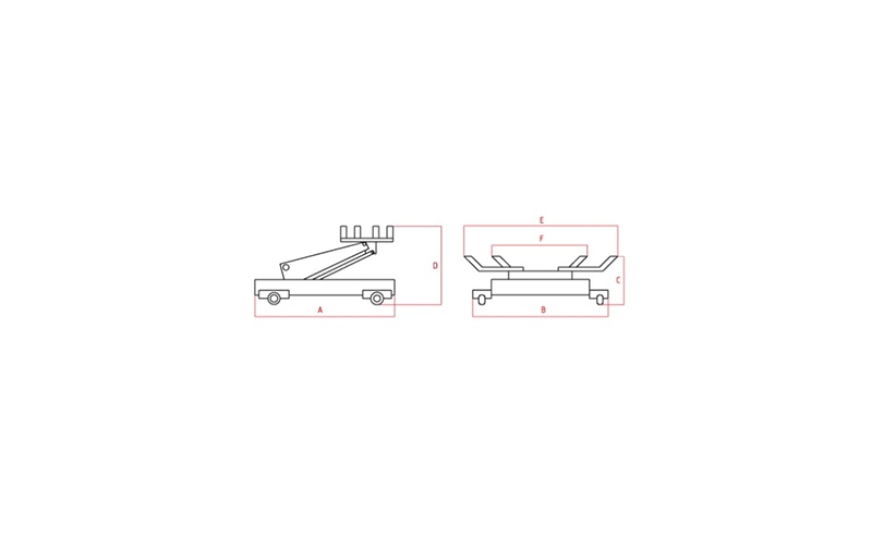 Horizontal Transmission Jack 1 Ton